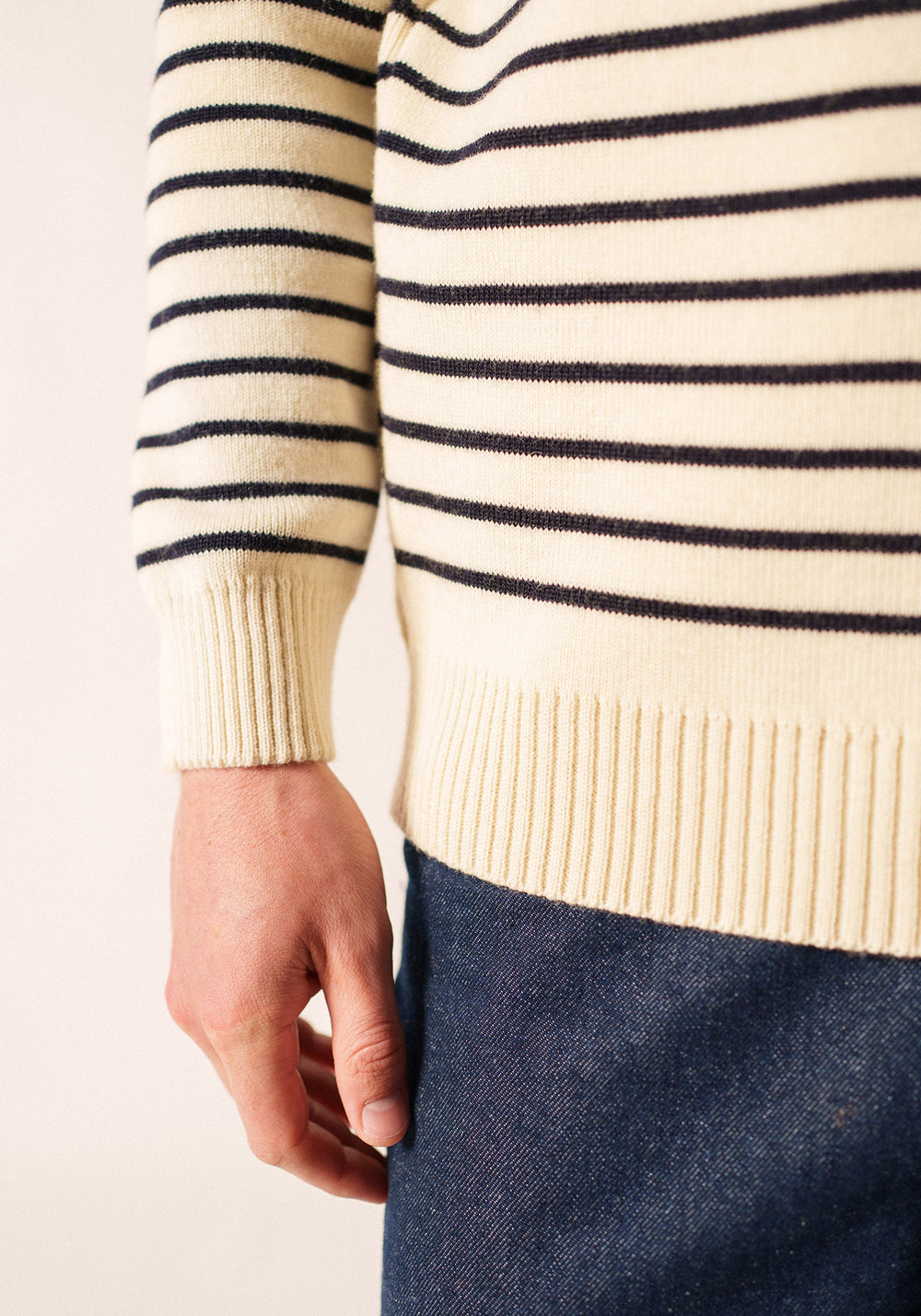 Pull marin Binic (ECRU/MARINE)