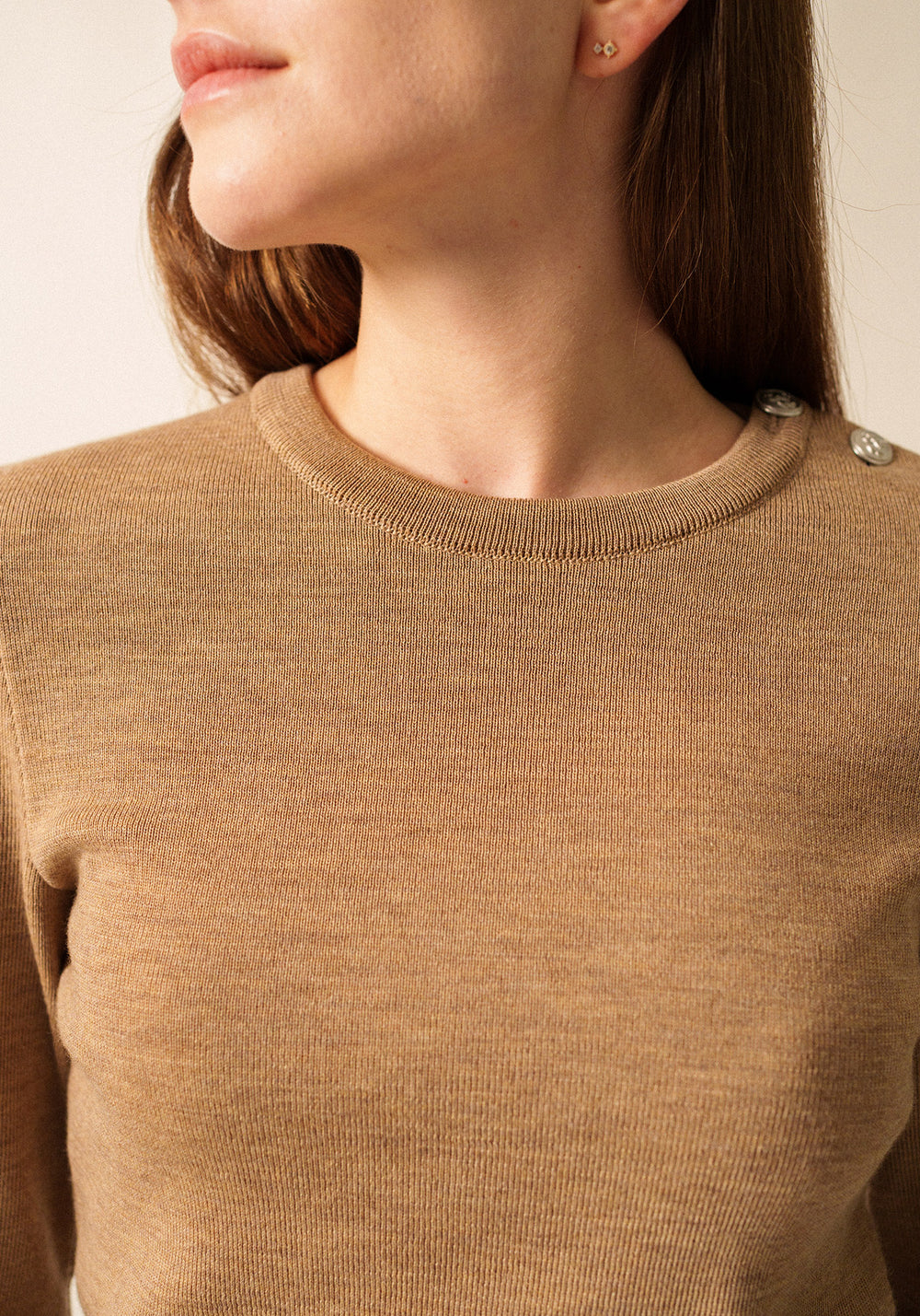 Pull marin Marée (BEIGE FONCE)