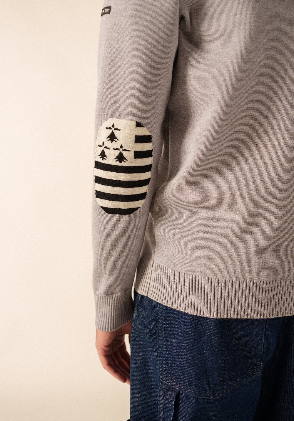 Pull Mondiovision Bretagne (PERLE CHINE/MULTICO)