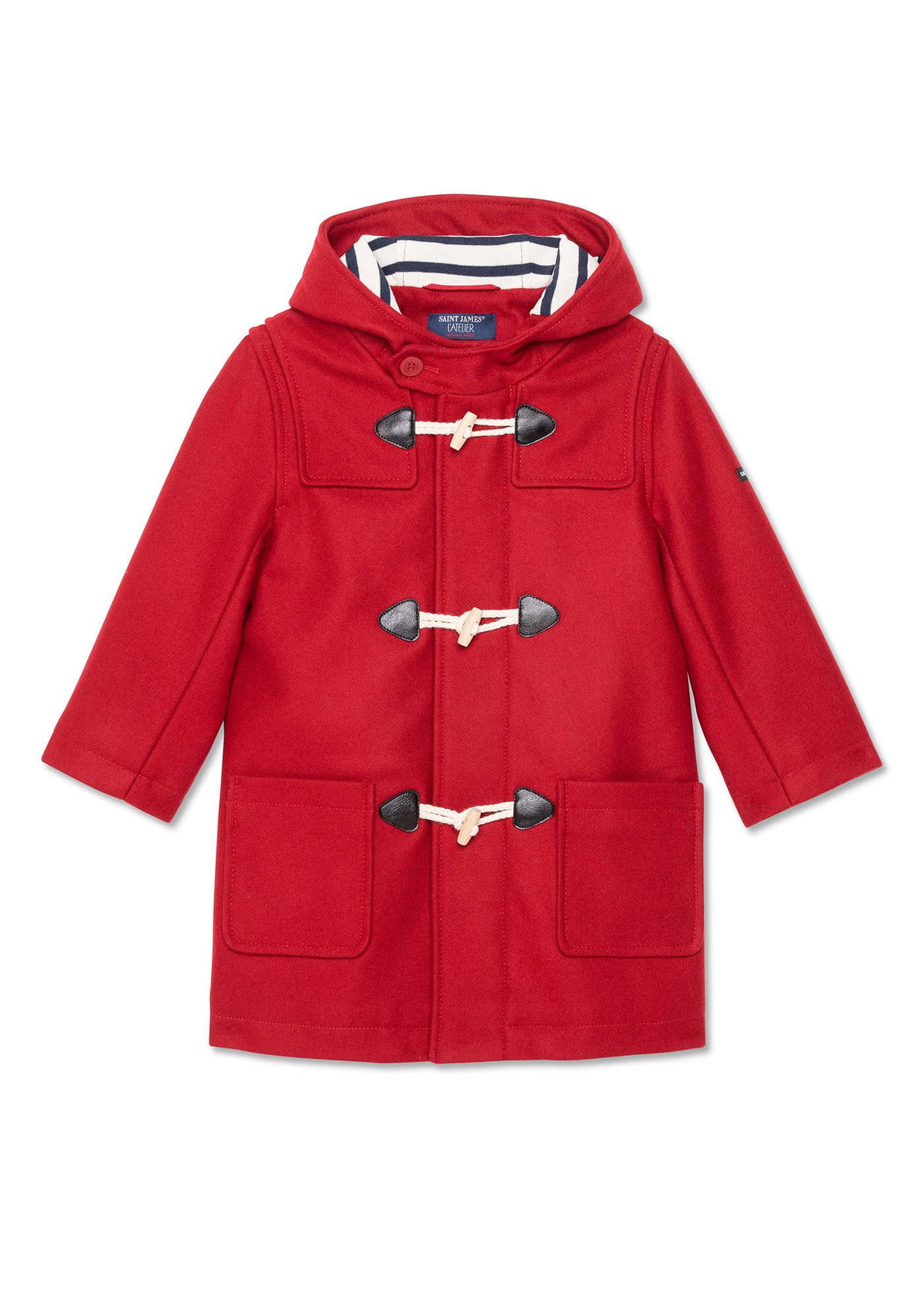 Duffle-coat St Malo (ROUGE)