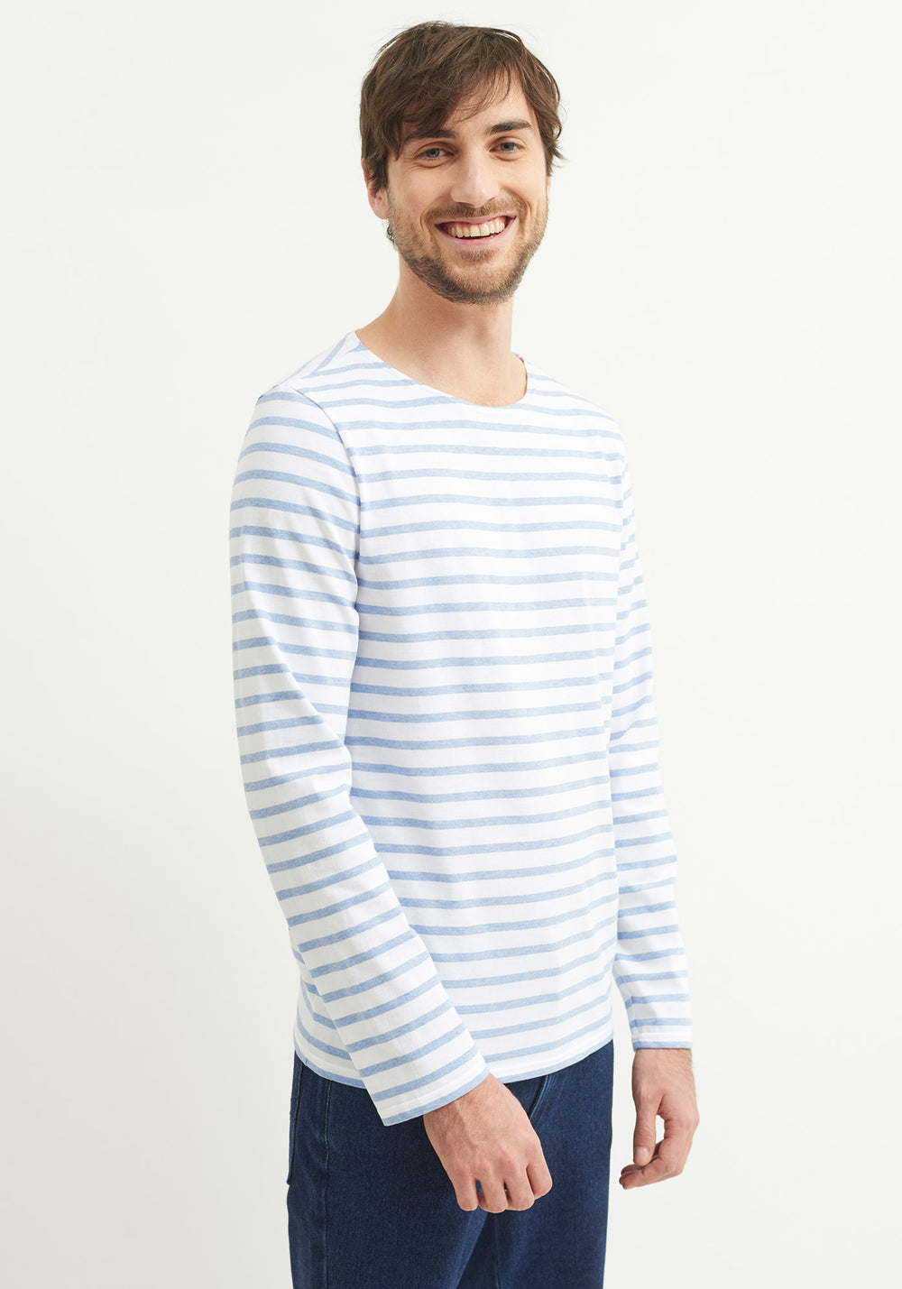 Marinière Minquiers (NEIGE/DENIM)