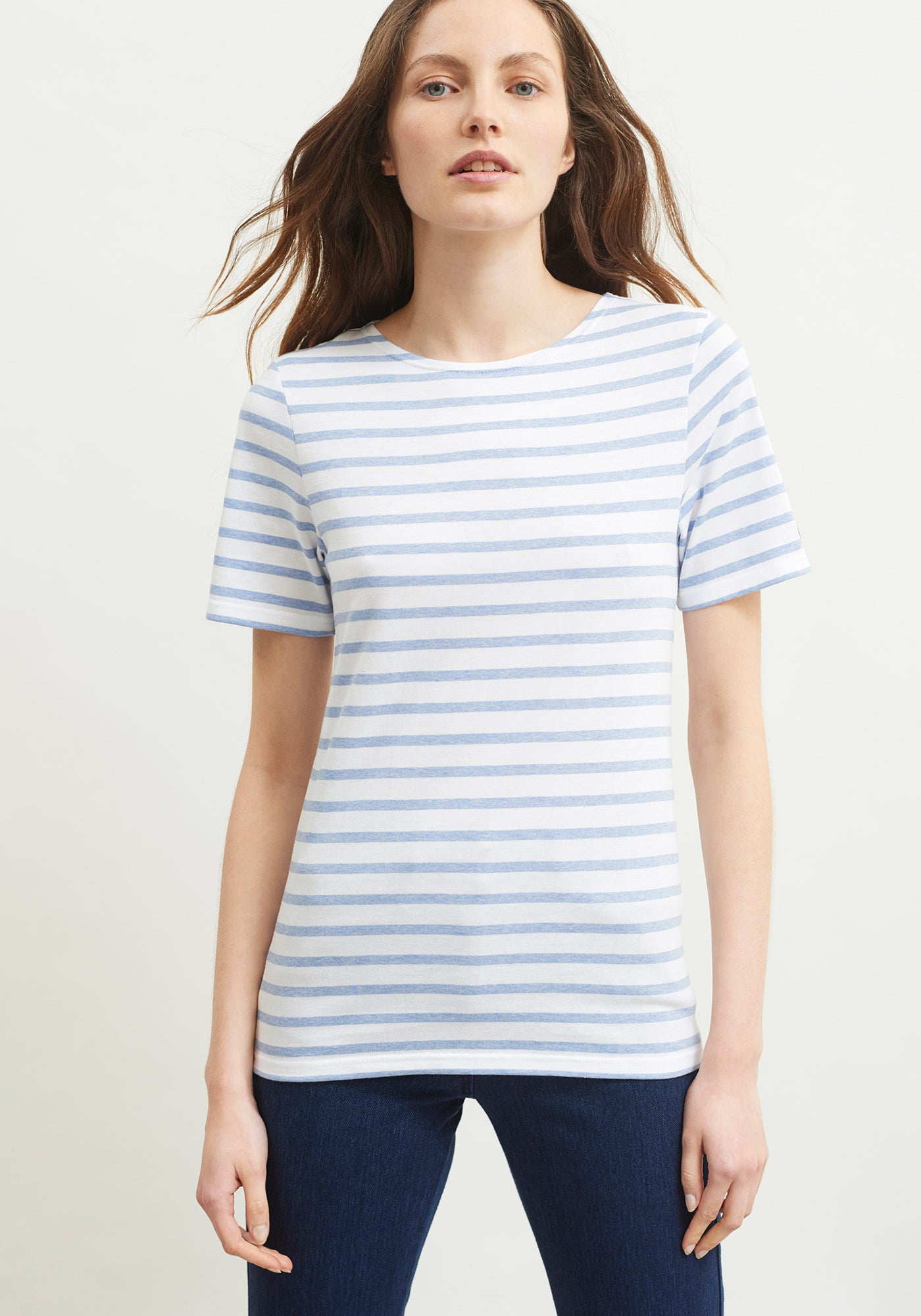 Marinière Levant (NEIGE/DENIM)