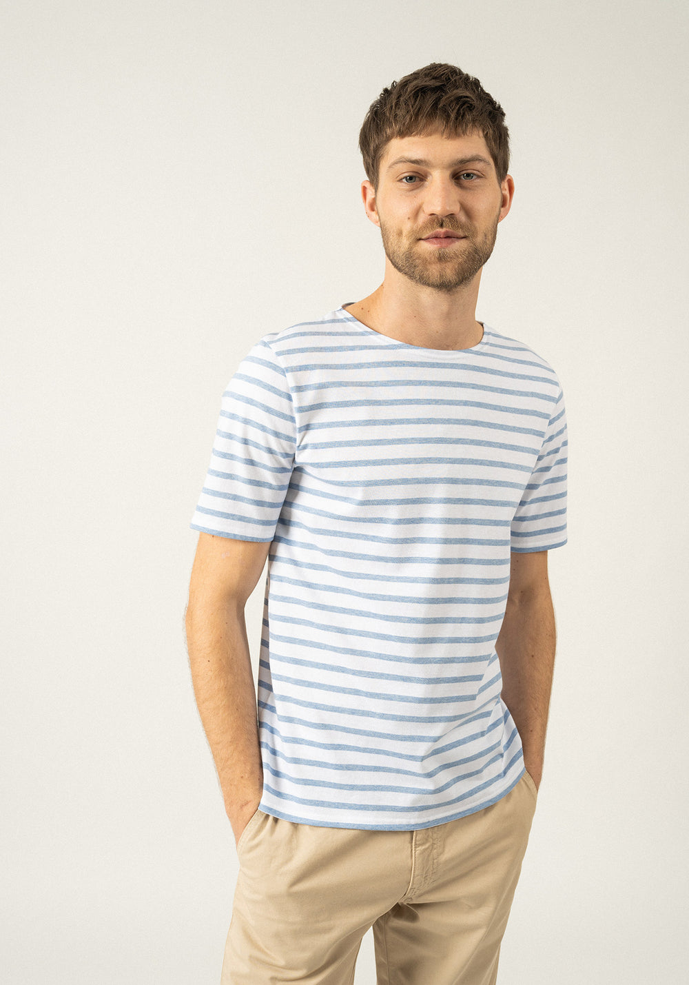 Marinière Levant (NEIGE/DENIM)