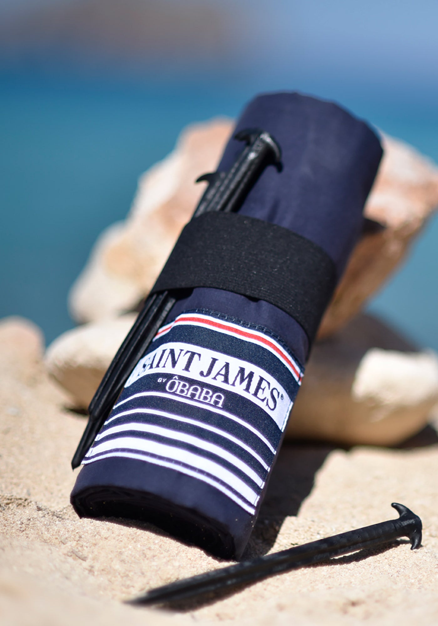 Drap de plage XXL+ x Obaba (MARINE)