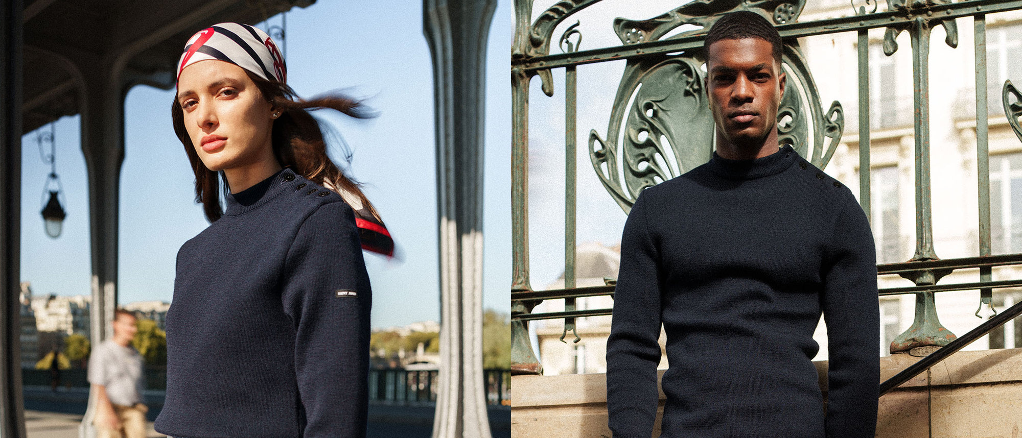 Le pull marin