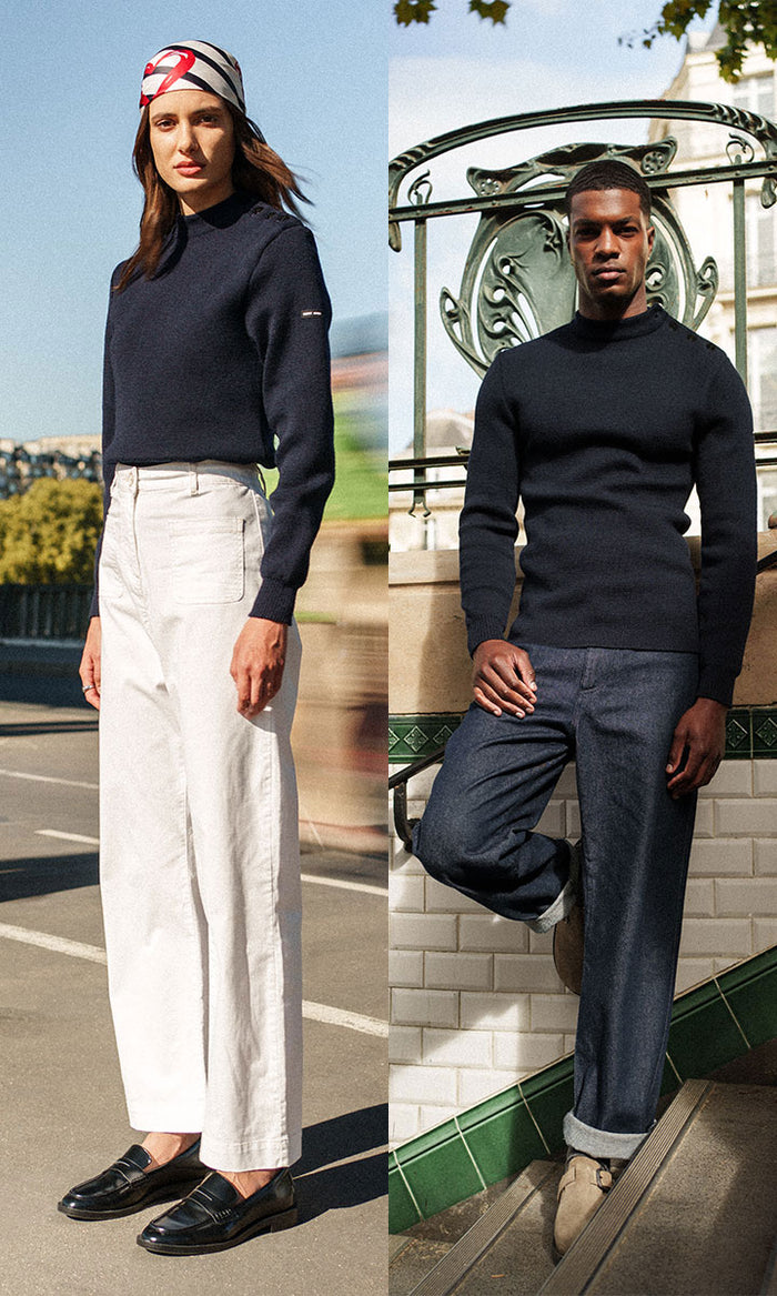 Le pull marin